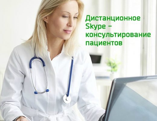 Дистанционное Skype — консультирование пациентов