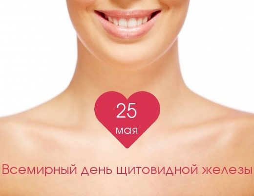 25 мая – всемирный день щитовидной железы