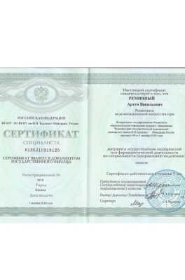 Реминный Артем Васильевич