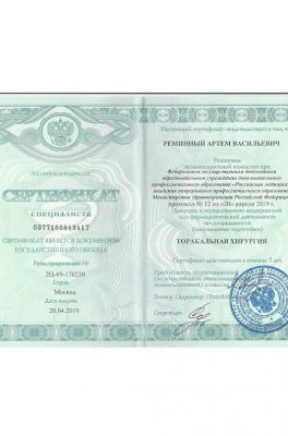 Реминный Артем Васильевич