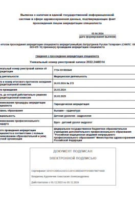 Батрутдинов Руслан Тагирович