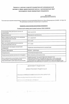 Илатовская Дарья Владимировна